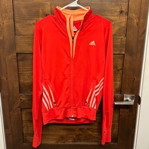Red Adidas jacket, size medium